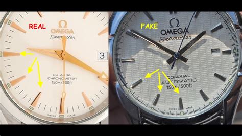 how to spot fake omega seamaster vintage|omega seamaster real vs fake.